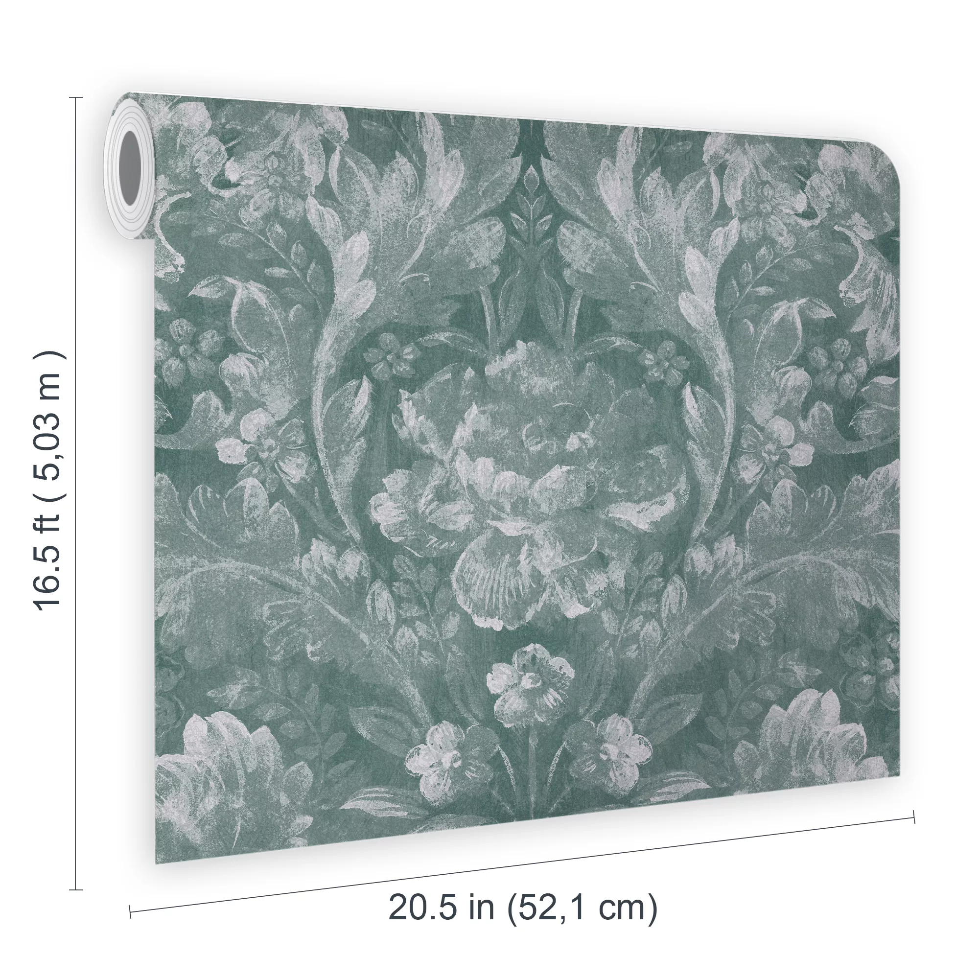 Laura Ashley Apolline Green Contemporary Smooth Wallpaper 9 Laura Ashley Apolline Green Contemporary Smooth Wallpaper - Image 7