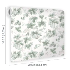 Laura Ashley Autumn Sage Green Leaves Smooth Wallpaper 13 Laura Ashley Autumn Sage Green Leaves Smooth Wallpaper -Laura Ashley laura ashley autumn sage green leaves smooth wallpaper5011583524260 02t bq