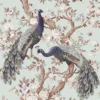 Laura Ashley Belvedere Duck Egg Peacock Smooth Wallpaper -Laura Ashley laura ashley belvedere duck egg peacock smooth wallpaper5011583468380 02c bq