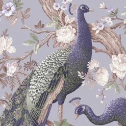 Laura Ashley Belvedere Purple Animal Smooth Wallpaper -Laura Ashley laura ashley belvedere purple animal smooth wallpaper5011583492651 37c bq