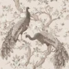 Laura Ashley Belvedere Soft Truffle Peacock Smooth Wallpaper -Laura Ashley laura ashley belvedere soft truffle peacock smooth wallpaper5011583468410 02c bq