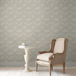 Laura Ashley Burnham Dove Grey Trail Smooth Wallpaper -Laura Ashley laura ashley burnham dove grey trail smooth wallpaper5011583486650 20i bq