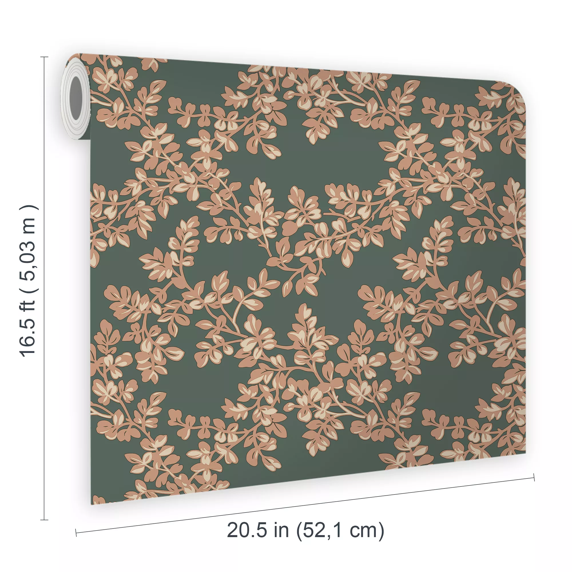 Laura Ashley Burnham Fern Trail Smooth Wallpaper 8 Laura Ashley Burnham Fern Trail Smooth Wallpaper - Image 6