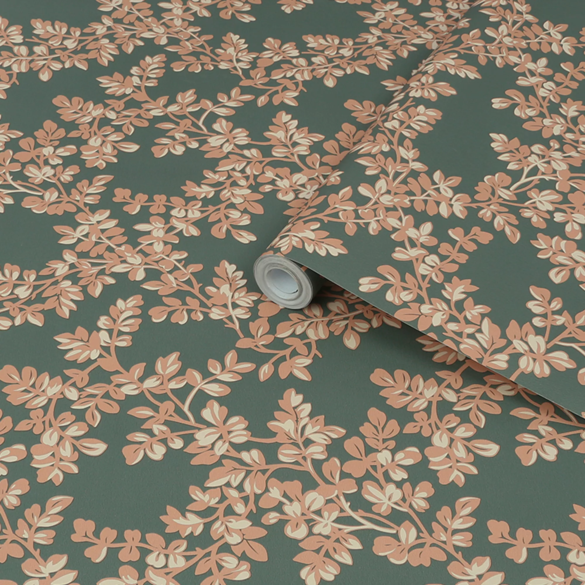 Laura Ashley Burnham Fern Trail Smooth Wallpaper 4 Laura Ashley Burnham Fern Trail Smooth Wallpaper - Image 2