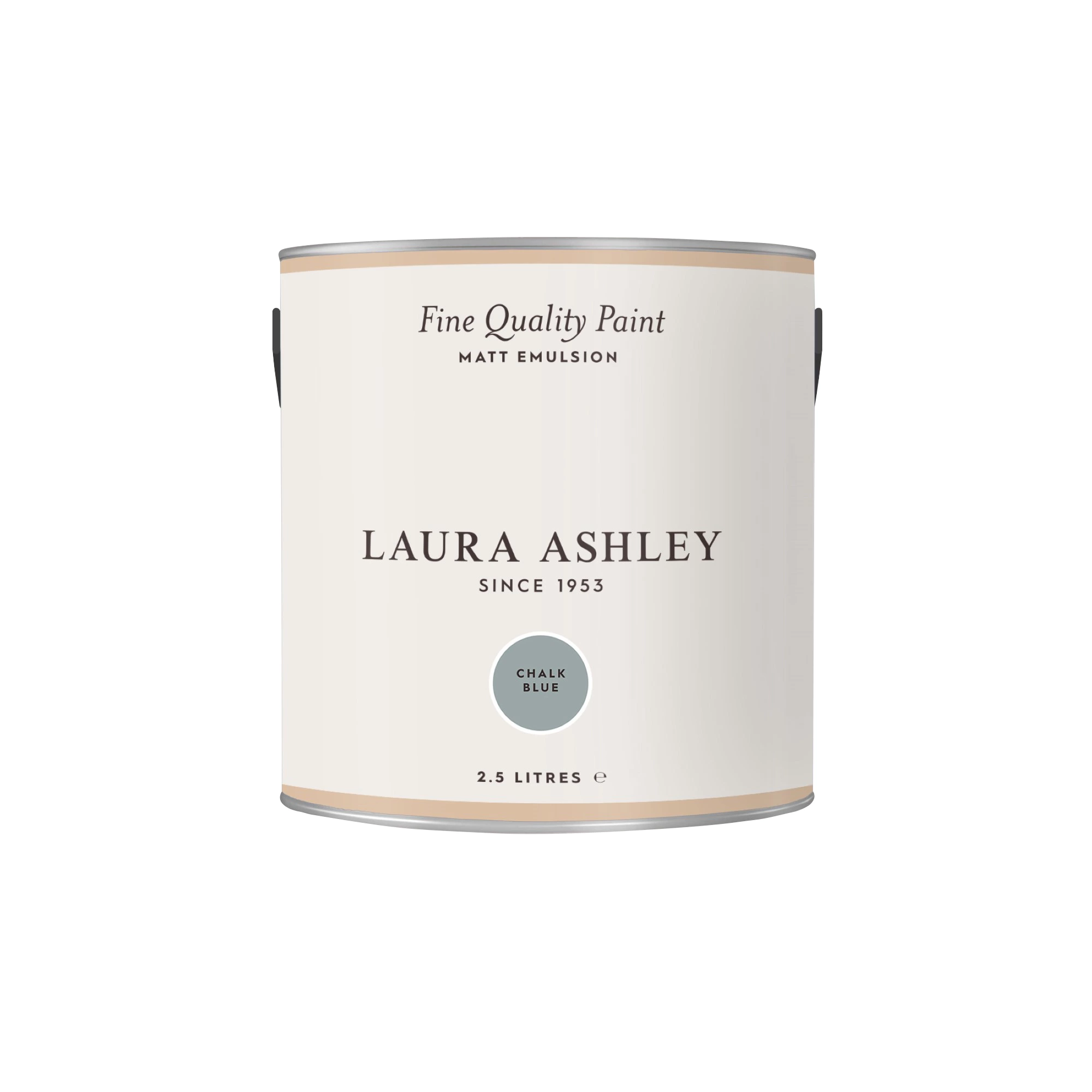Laura Ashley Chalk Blue Matt Emulsion Paint, 2.5L 6 Laura Ashley Chalk Blue Matt Emulsion Paint, 2.5L - Image 4