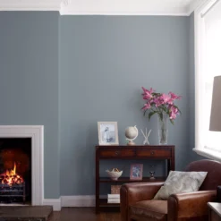Laura Ashley Chalk Blue Matt Emulsion Paint, 5L -Laura Ashley laura ashley chalk blue matt emulsion paint 5l5011583473254 01i bq