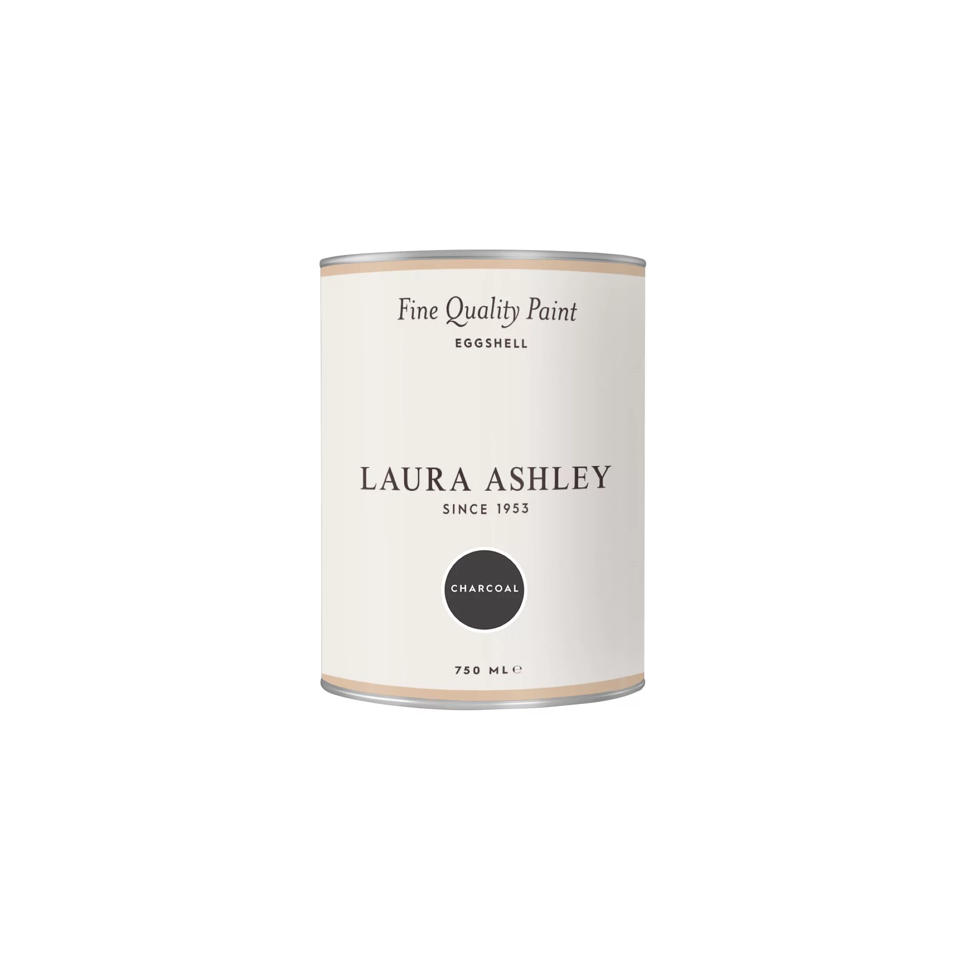Laura Ashley Charcoal Eggshell Emulsion Paint, 750ml 6 Laura Ashley Charcoal Eggshell Emulsion Paint, 750ml - Image 4