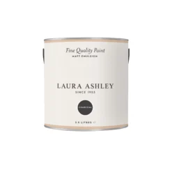 Laura Ashley Charcoal Matt Emulsion Paint, 2.5L -Laura Ashley laura ashley charcoal matt emulsion paint 2 5l5011583472400 08c bq