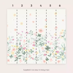 Laura Ashley Clodagh Multicolour Floral Matt Mural -Laura Ashley laura ashley clodagh multicolour floral matt mural5011583546569 01t bq