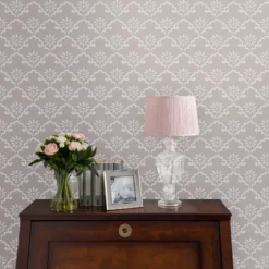 Laura Ashley Coralie Dove Grey Motif Smooth Wallpaper -Laura Ashley laura ashley coralie dove grey motif smooth wallpaper5011583524055 20i bq