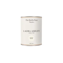 Laura Ashley Cotton White Eggshell Emulsion Paint, 750ml -Laura Ashley laura ashley cotton white eggshell emulsion paint 750ml5011583473414 08c bq