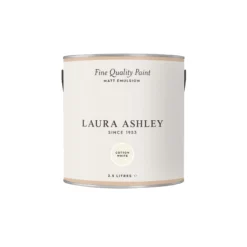 Laura Ashley Cotton White Matt Emulsion Paint, 2.5L 11 Laura Ashley Cotton White Matt Emulsion Paint, 2.5L -Laura Ashley laura ashley cotton white matt emulsion paint 2 5l5011583472011 08c bq