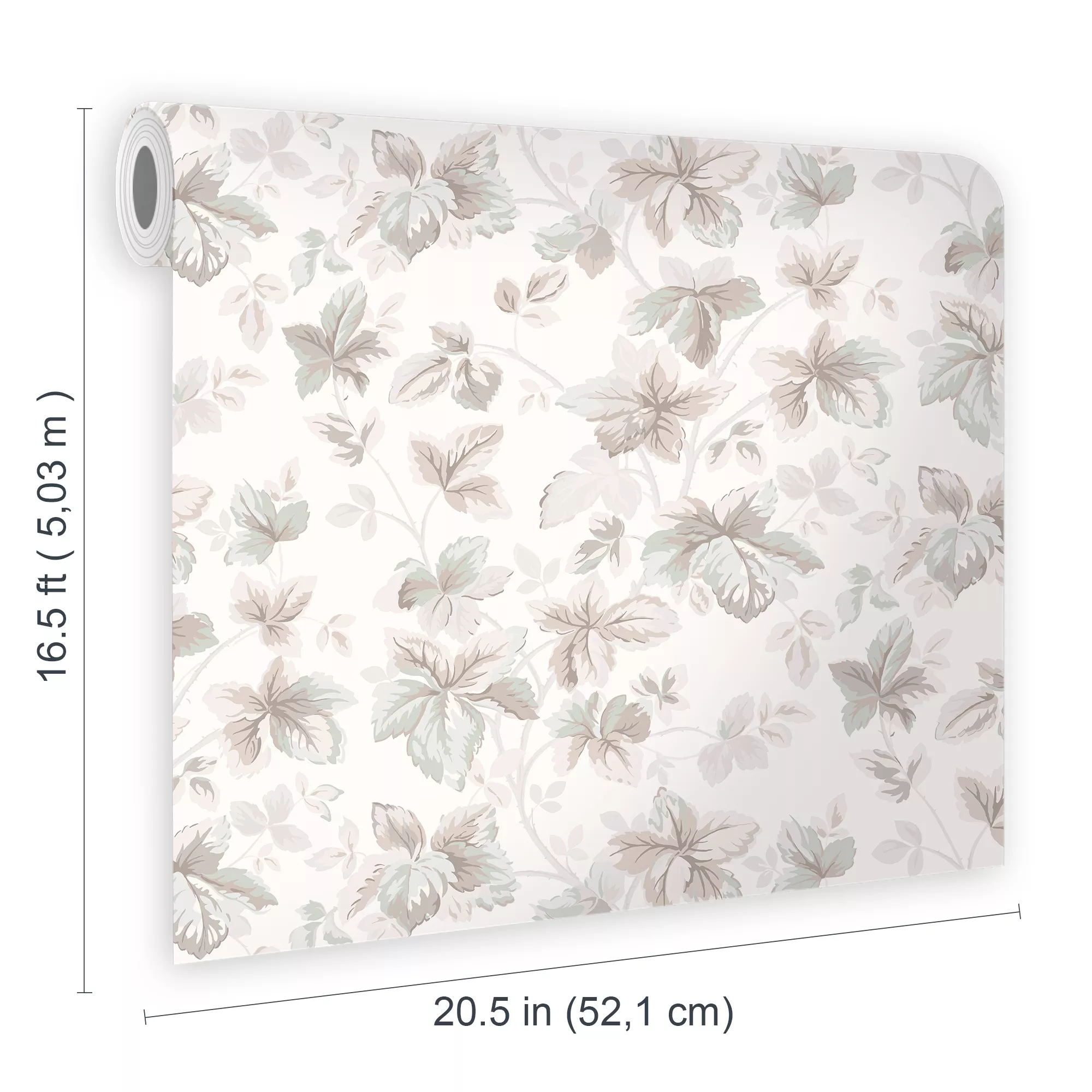 Laura Ashley Country Charm Natural Leaves Smooth Wallpaper 8 Laura Ashley Country Charm Natural Leaves Smooth Wallpaper - Image 6