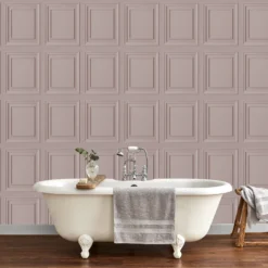Laura Ashley Country Charm Pink Wood Panel Smooth Wallpaper -Laura Ashley laura ashley country charm pink wood panel smooth wallpaper5011583492774 20i bq