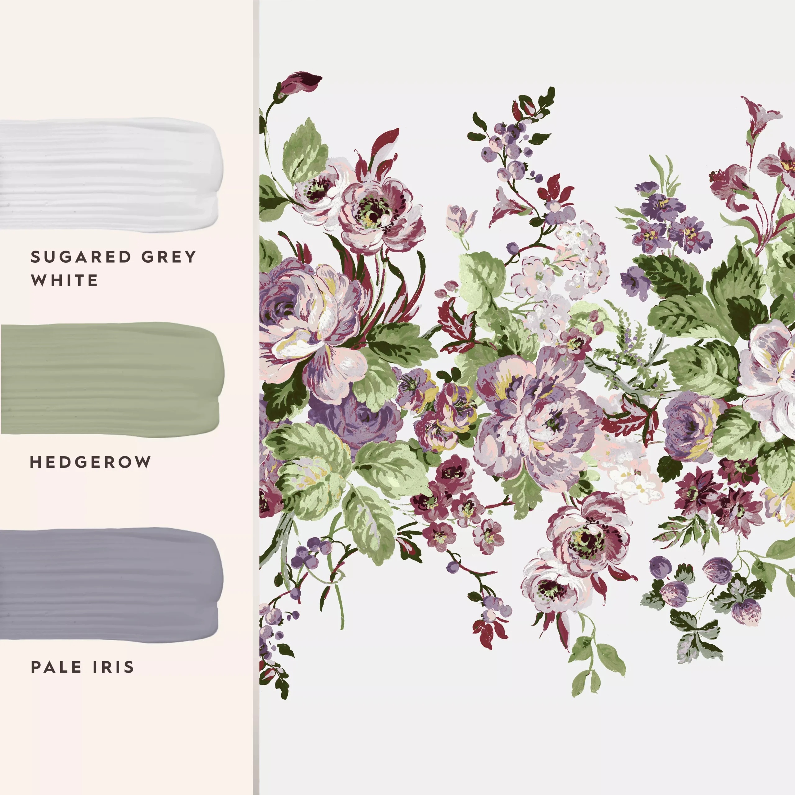 Laura Ashley Country Charm Purple Floral 4 Laura Ashley Country Charm Purple Floral - Image 2