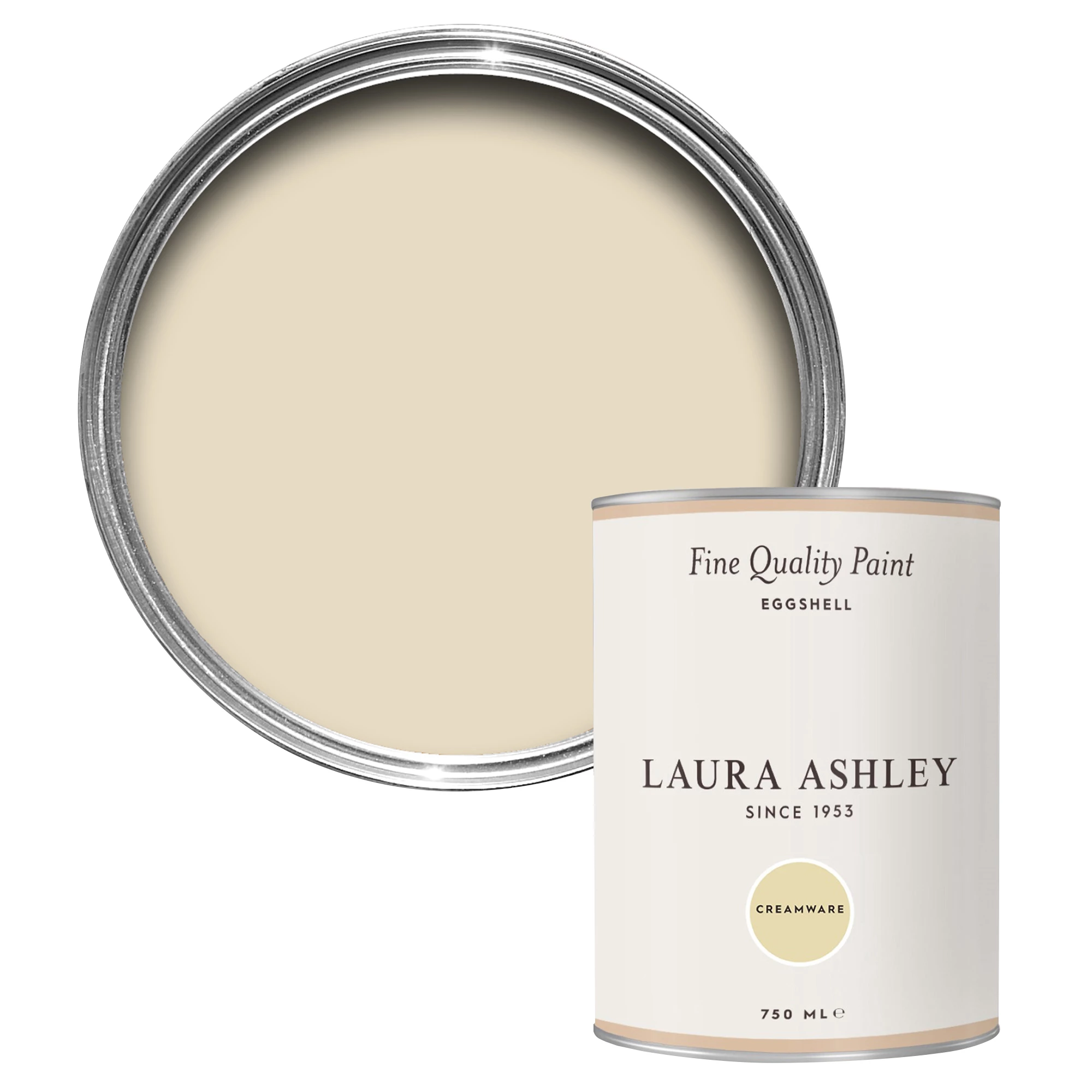 Laura Ashley Creamware Eggshell Emulsion Paint, 750ml 3 Laura Ashley Creamware Eggshell Emulsion Paint, 750ml