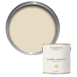 Laura Ashley Creamware Matt Emulsion Paint, 2.5L