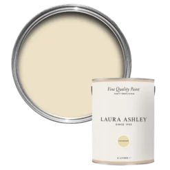 Laura Ashley Creamware Matt Emulsion Paint, 5L