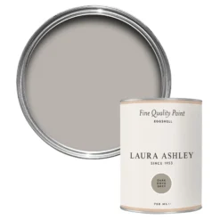 Laura Ashley Dark Dove Grey Eggshell Emulsion Paint, 750ml