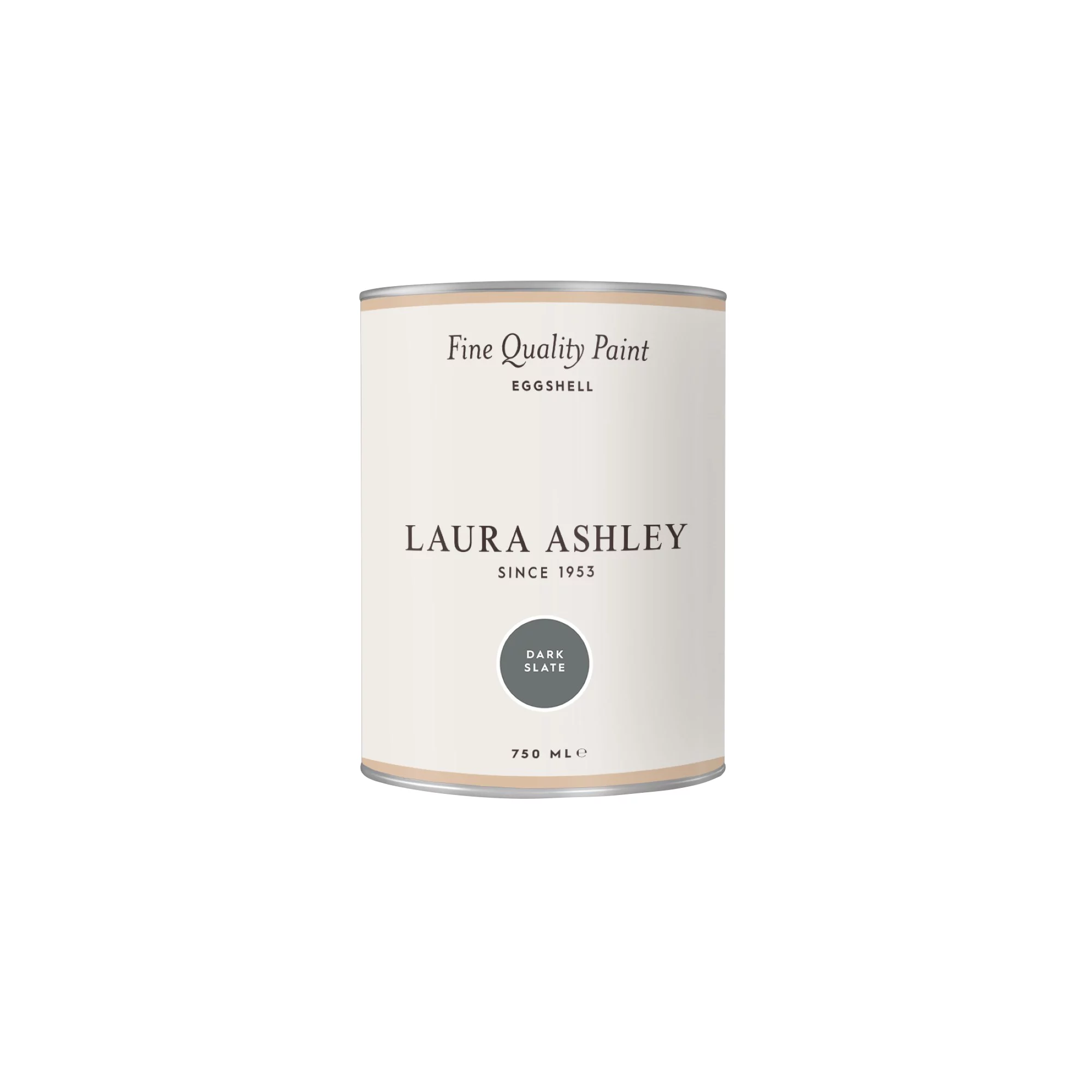 Laura Ashley Dark Slate Eggshell Emulsion Paint, 750ml 5 Laura Ashley Dark Slate Eggshell Emulsion Paint, 750ml - Image 4