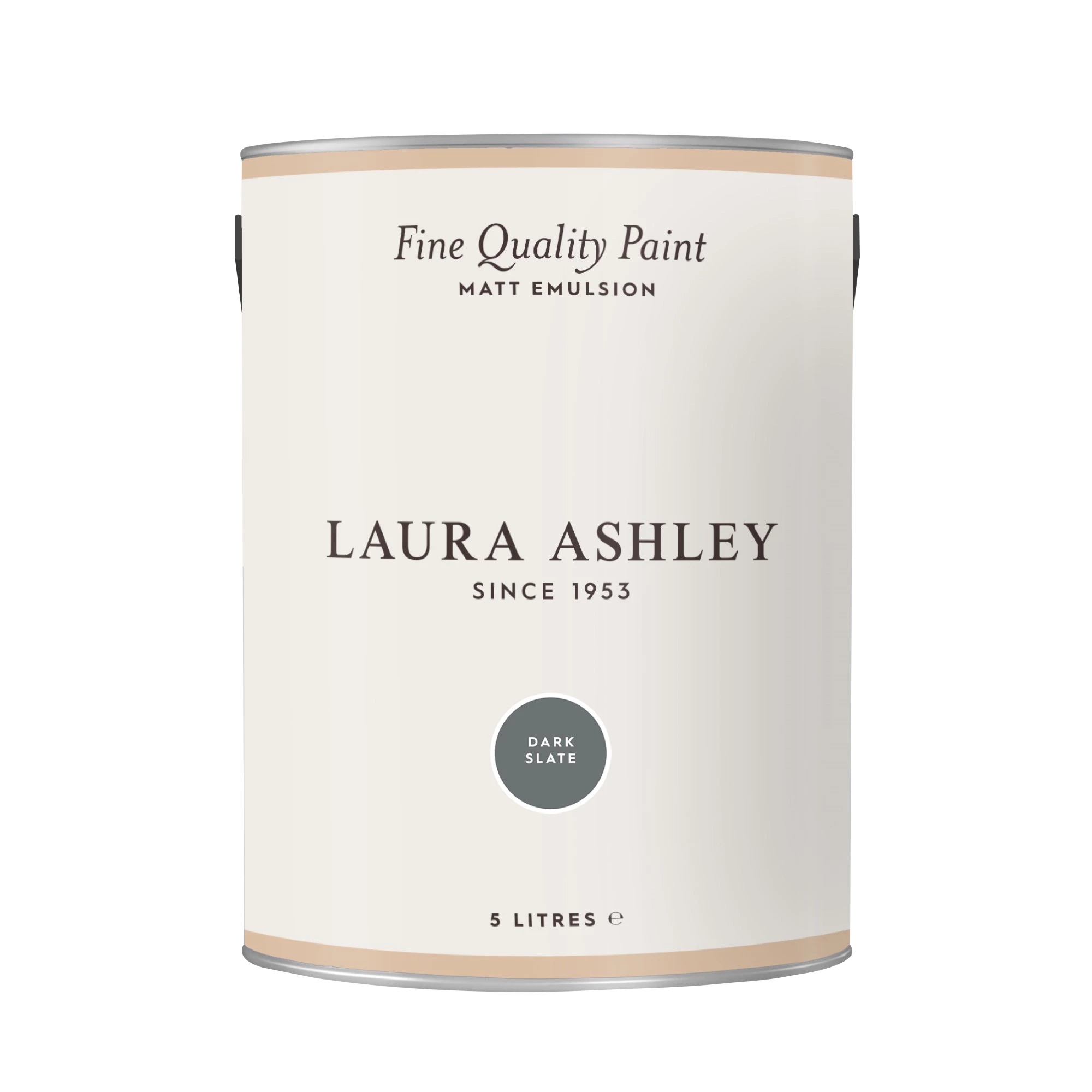 Laura Ashley Dark Slate Matt Emulsion Paint, 5L 4 Laura Ashley Dark Slate Matt Emulsion Paint, 5L - Image 2