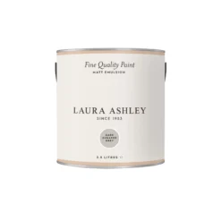 Laura Ashley Dark Sugared Grey Matt Emulsion Paint, 2.5L -Laura Ashley laura ashley dark sugared grey matt emulsion paint 2 5l5011583472356 08c bq