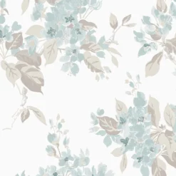 Laura Ashley Duck Egg Apple Blossom Smooth Wallpaper -Laura Ashley laura ashley duck egg apple blossom smooth wallpaper5011583467451 37c bq