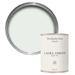 Laura Ashley Duck Egg White Eggshell Emulsion Paint, 750ml
