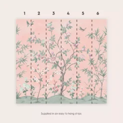 Laura Ashley Eglantine Blush Trail Matt Mural -Laura Ashley laura ashley eglantine blush trail matt mural5011583468779 02t bq