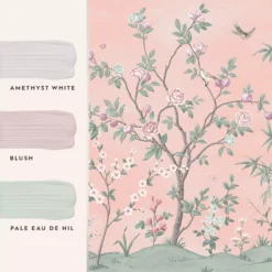 Laura Ashley Eglantine Blush Trail Matt Mural -Laura Ashley laura ashley eglantine blush trail matt mural5011583468779 03t