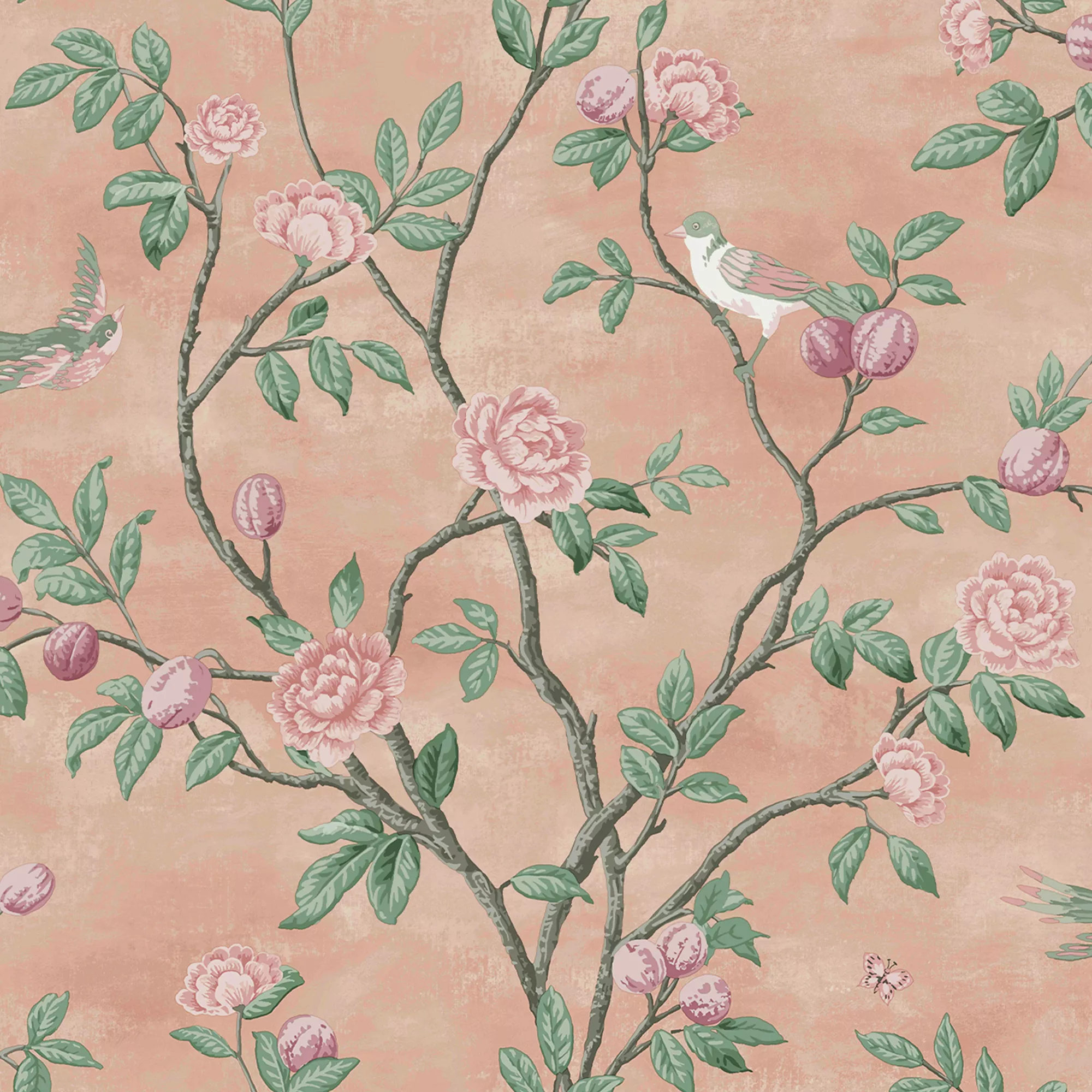 Laura Ashley Eglantine Blush Trail Smooth Wallpaper 3 Laura Ashley Eglantine Blush Trail Smooth Wallpaper