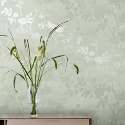 Laura Ashley Eglantine Silhouette Eau De Nil Trail Smooth Wallpaper -Laura Ashley laura ashley eglantine silhouette eau de nil trail smooth wallpaper5011583467635 20i bq