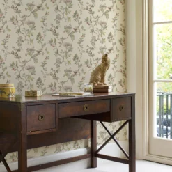 Laura Ashley Elderwood Neutral Floral Smooth Wallpaper -Laura Ashley laura ashley elderwood neutral floral smooth wallpaper5011583466829 21i bq