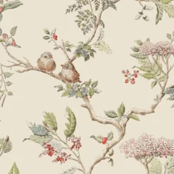 Laura Ashley Elderwood Neutral Floral Smooth Wallpaper -Laura Ashley laura ashley elderwood neutral floral smooth wallpaper5011583466829 37c bq