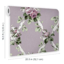 Laura Ashley Elwyn Grape Floral Smooth Wallpaper 13 Laura Ashley Elwyn Grape Floral Smooth Wallpaper -Laura Ashley laura ashley elwyn grape floral smooth wallpaper5011583493047 02t bq