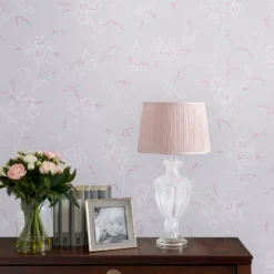 Laura Ashley Eva Sugared Grey Floral Smooth Wallpaper -Laura Ashley laura ashley eva sugared grey floral smooth wallpaper5011583524598 21i bq