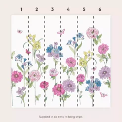 Laura Ashley Gilly Multicolour Floral Matt Mural -Laura Ashley laura ashley gilly multicolour floral matt mural5011583546576 01t bq