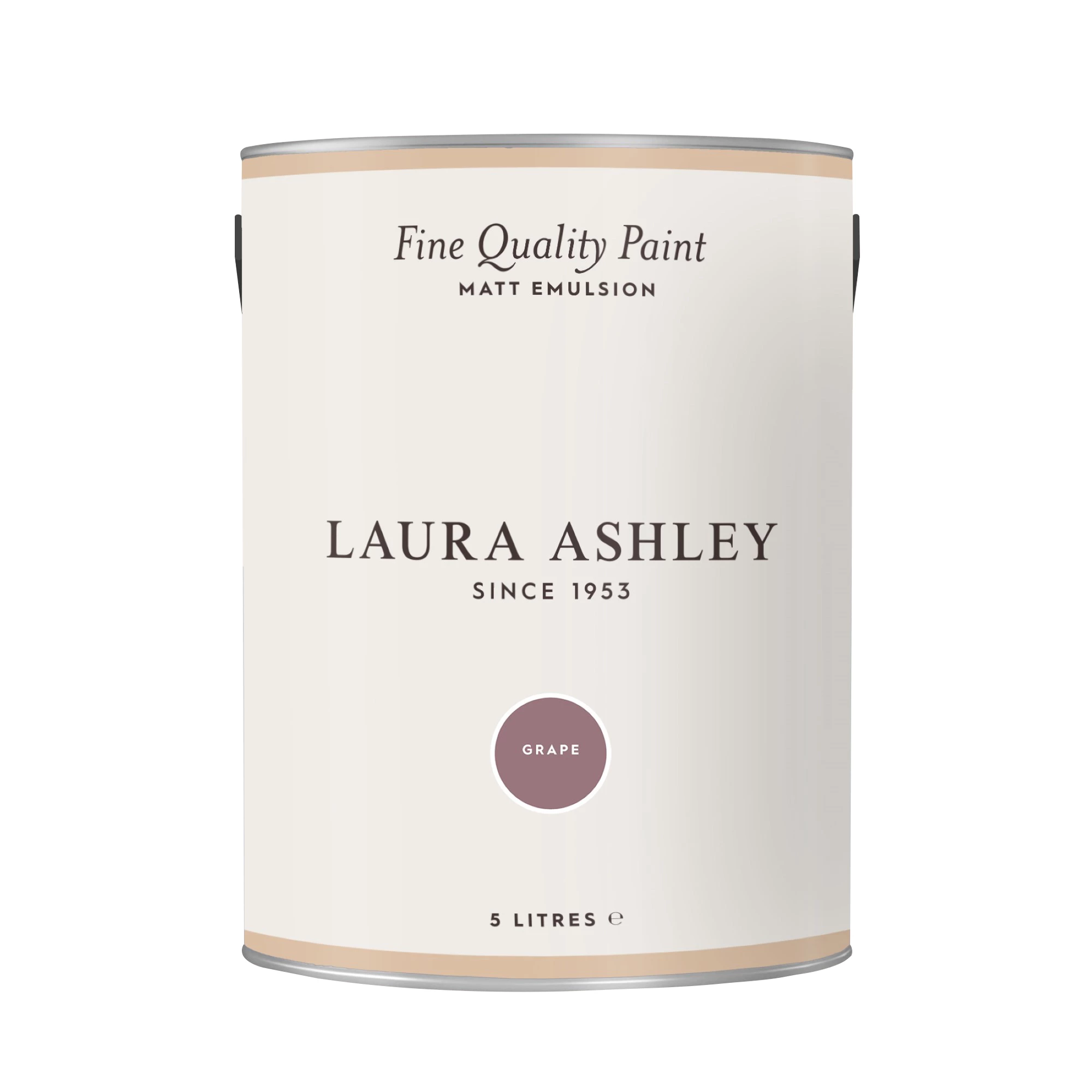 Laura Ashley Grape Matt Emulsion Paint, 5L 4 Laura Ashley Grape Matt Emulsion Paint, 5L - Image 2