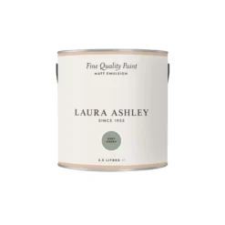 Laura Ashley Grey Green Matt Emulsion Paint, 2.5L -Laura Ashley laura ashley grey green matt emulsion paint 2 5l5011583472509 08c bq