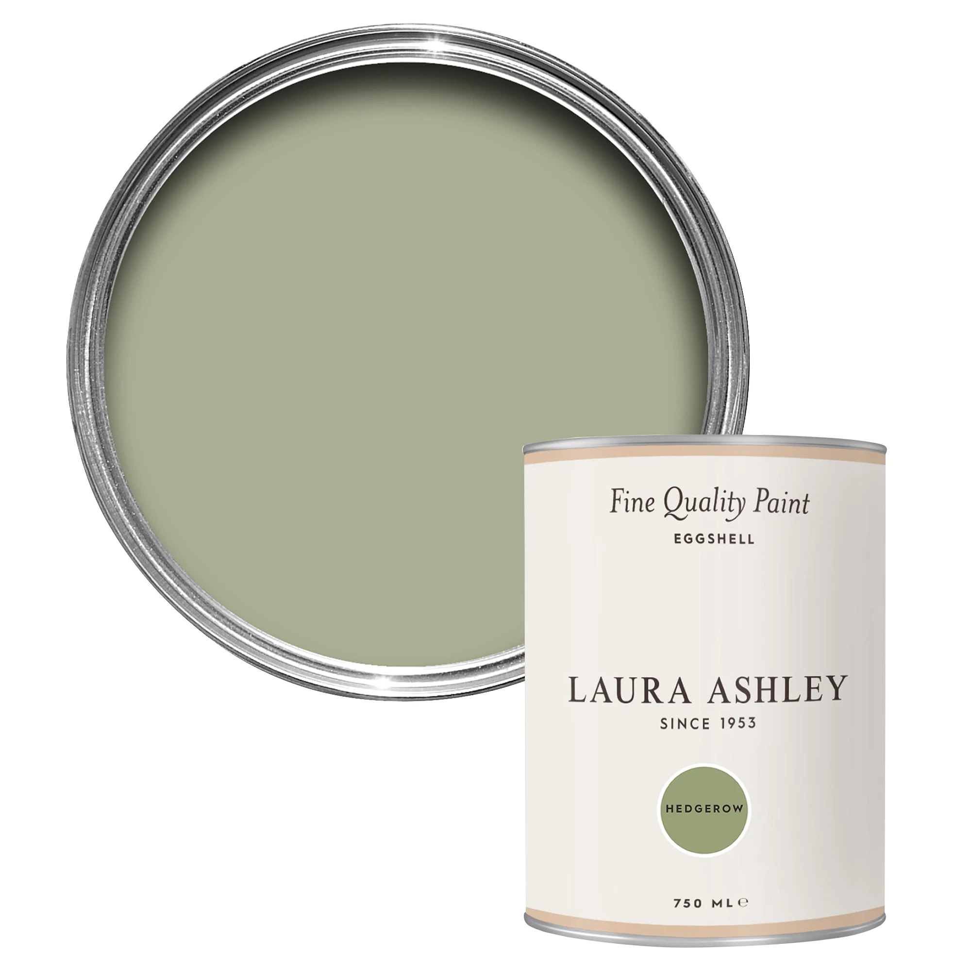 Laura Ashley Hedgerow Eggshell Emulsion Paint, 750ml 3 Laura Ashley Hedgerow Eggshell Emulsion Paint, 750ml