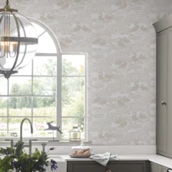 Laura Ashley Heritage Inspired Grey Animal Smooth Wallpaper -Laura Ashley laura ashley heritage inspired grey animal smooth wallpaper5011583523935 21i bq