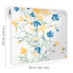 Laura Ashley Heritage Inspired Multicolour Floral Smooth Wallpaper -Laura Ashley laura ashley heritage inspired multicolour floral smooth wallpaper5011583492927 02t bq