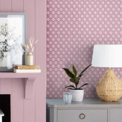 Laura Ashley Heritage Inspired Purple Motif Smooth Wallpaper -Laura Ashley laura ashley heritage inspired purple motif smooth wallpaper5011583523997 20i bq