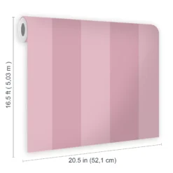 Laura Ashley Heritage Inspired Purple Stripe Smooth Wallpaper -Laura Ashley laura ashley heritage inspired purple stripe smooth wallpaper5011583524116 02t bq