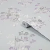 Laura Ashley Igerna Blue, Purple & Green Floral Smooth Wallpaper -Laura Ashley laura ashley igerna blue purple green floral smooth wallpaper5011583546200 36c bq