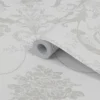 Laura Ashley Josette Dove Grey & White Damask Smooth Wallpaper -Laura Ashley laura ashley josette dove grey white damask smooth wallpaper5011583467994 36c bq