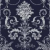 Laura Ashley Josette Midnight Damask Smooth Wallpaper 2 Laura Ashley Josette Midnight Damask Smooth Wallpaper -Laura Ashley laura ashley josette midnight damask smooth wallpaper5011583468021 02c bq