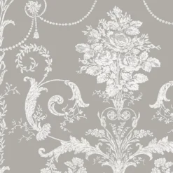 Laura Ashley Josette Steel Damask Smooth Wallpaper -Laura Ashley laura ashley josette steel damask smooth wallpaper5011583467932 37c bq