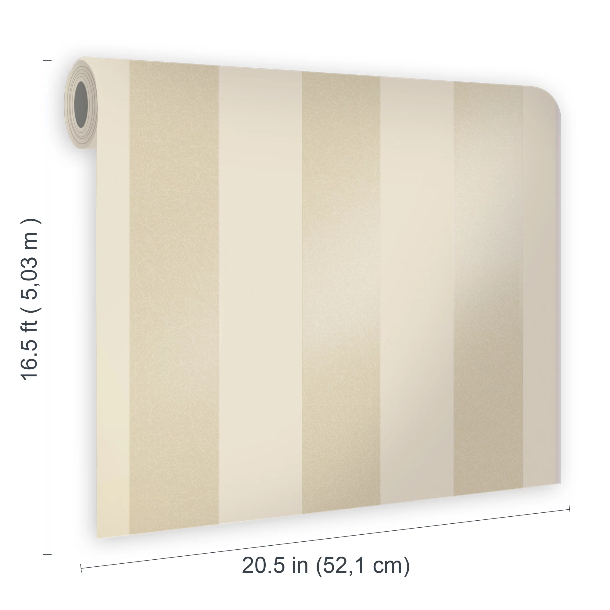 Laura Ashley Lille Linen Stripe Smooth Wallpaper 8 Laura Ashley Lille Linen Stripe Smooth Wallpaper - Image 6