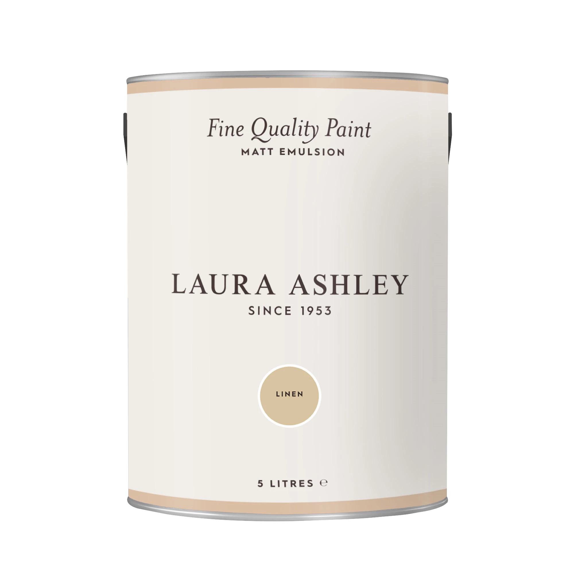Laura Ashley Linen Matt Emulsion Paint, 5L 4 Laura Ashley Linen Matt Emulsion Paint, 5L - Image 2